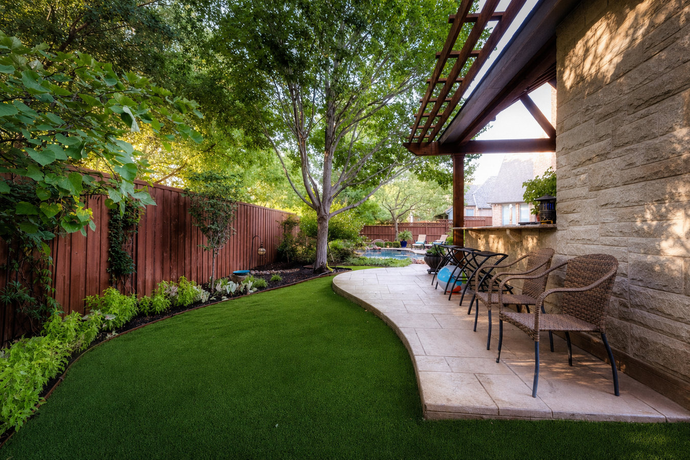 Turf for landscaping